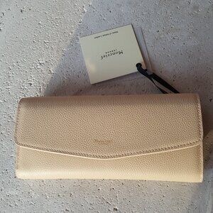 Moncrief London ! Italian Leather Large Envelope wallet